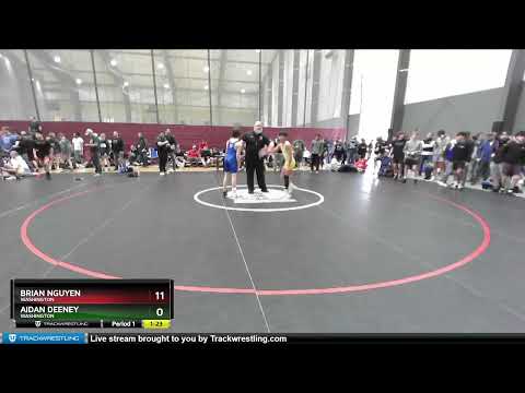 106 Lbs Cons. Round 1 - Brian Nguyen, Washington Vs Aidan Deeney, Washington 8713