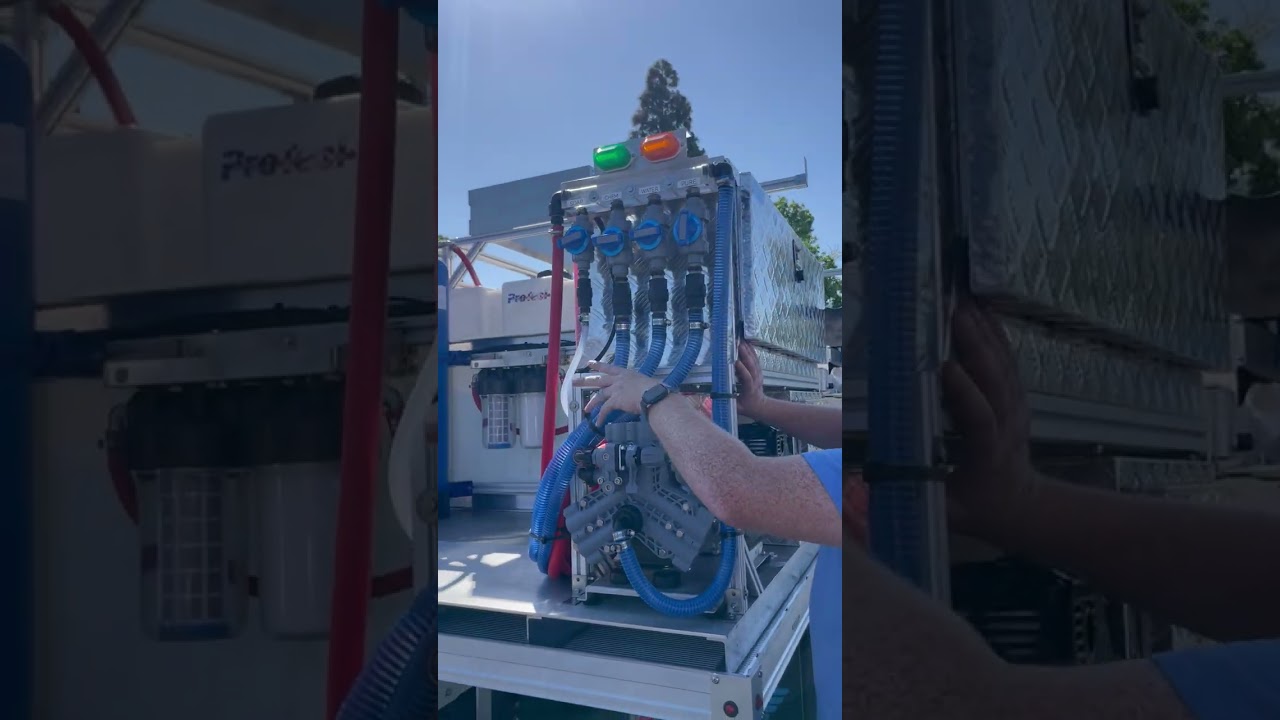 Flatbed Pressure Washing Drone Skid Reveal!