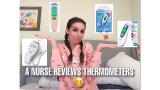 A NURSE REVIEWS THERMOMETERS | THERMOMETER REVIEW | IPROVEN 