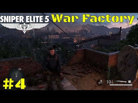 SNIPER ELITE 5 Mission 4 - War Factory (Full Playthrough)