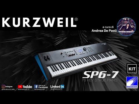 Обзор синтезатора Kurzweil SP6-7