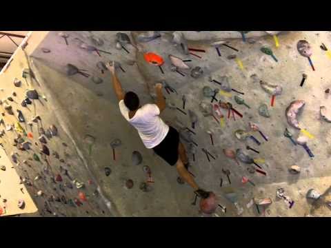 Bouldering at Ibex 3 (Red V3) 2nd