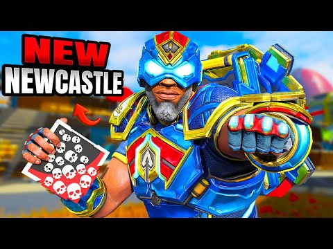 NEW NEWCASTLE IS INSANE - 20 KILLS GAME (Apex Legends Gameplay)