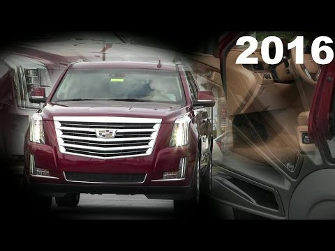 2016 Cadillac Escalade Platinum: detailed tour and review of features