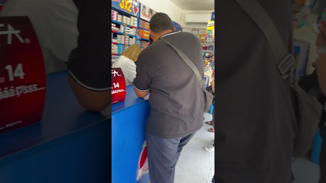 A pharmacy in Cancun. You can buy almost any prescription drugs without a doctor’s prescription