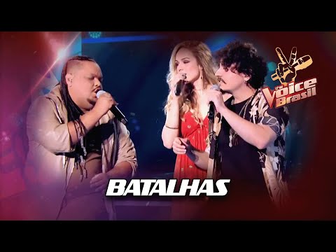 Dgê e Victor e Gabih cantam 'Boa Sorte : Good Luck' nas Batalhas – The Voice Brasil | 11ª Temporada