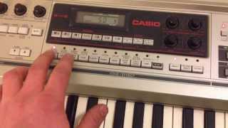 Video thumbnail for Vintage Casio Casiotone 7000 Review and Demonstration by Zawbone
