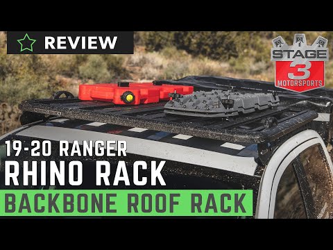 2019-2020 Ford Ranger SuperCrew Rhino Rack Backbone System with Pioneer Platform Review