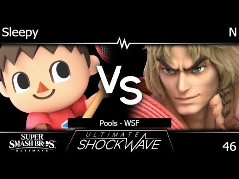 USW 46 - Sleepy (Villager) vs N (Ken) Pools - WSF - SSBU