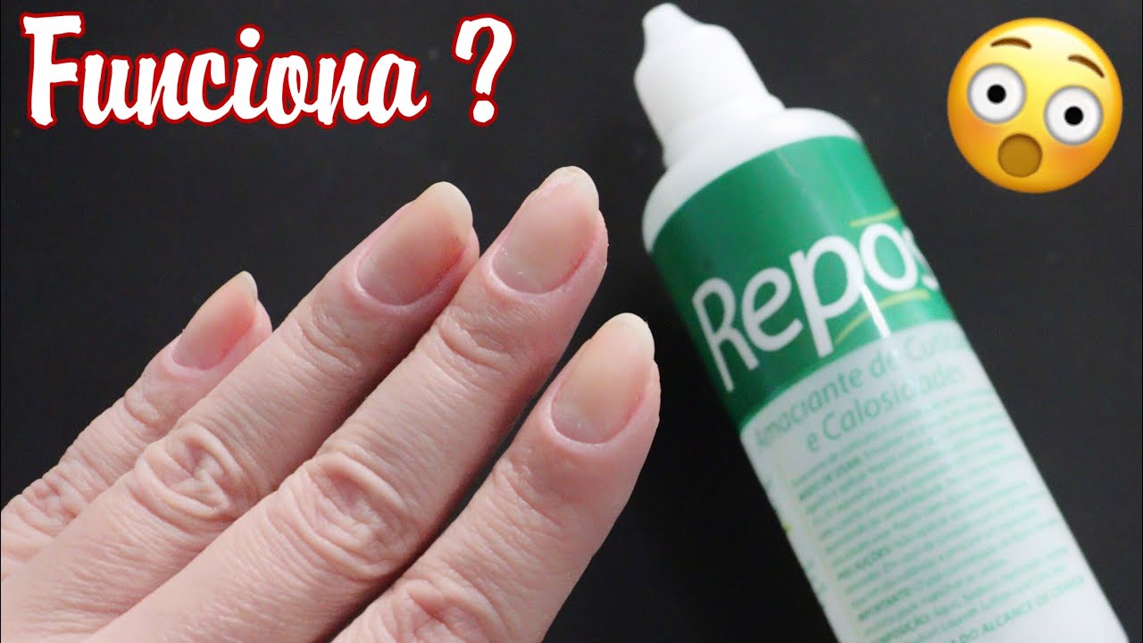TESTEI O AMACIANTE DE CUTÍCULAS REPOS