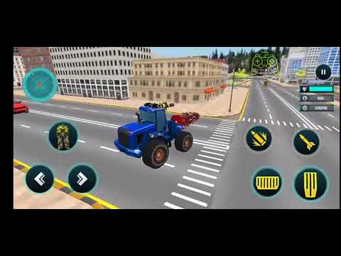 Mechanical Excavator Robot: Flying Transforme 2021 Android Gameplay