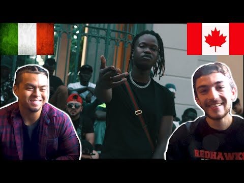 CANADIANS REACT TO ITALIAN TRAP - Inamos x MBOSS - Lontano Dai Cops (prod. Blue Barry)