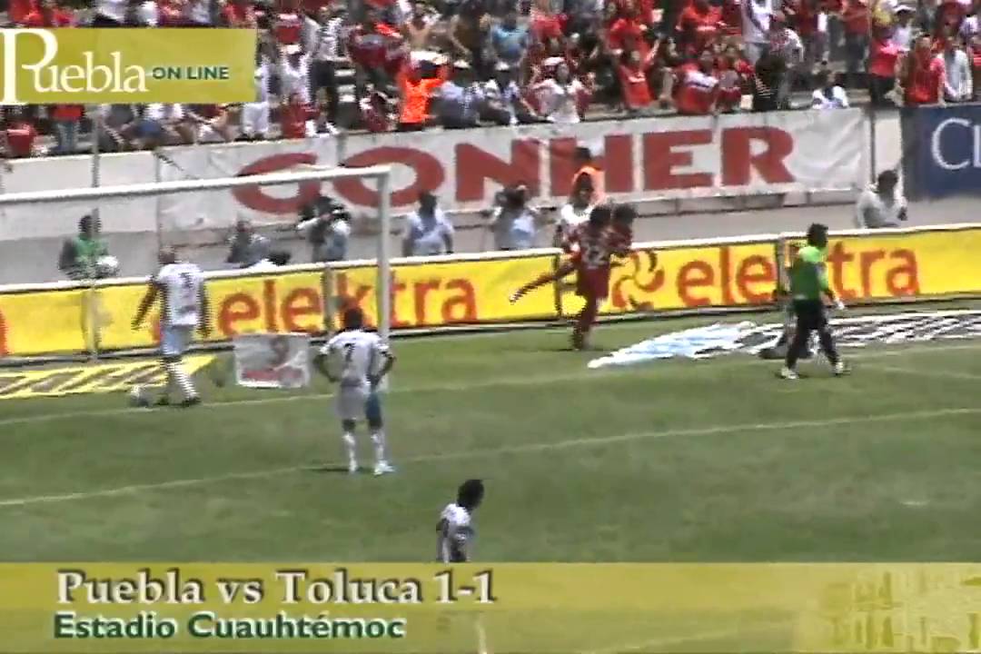 Puebla vs Toluca 1-1 Clausura 2011