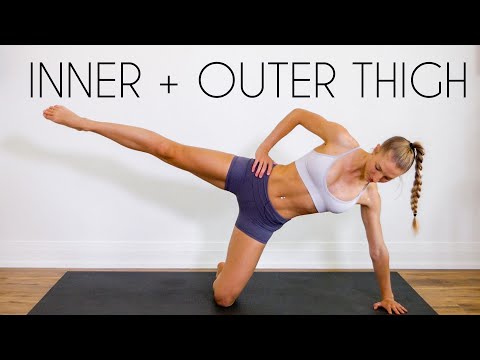 10 min INNER & OUTER THIGH BURN Workout (No Equipment)