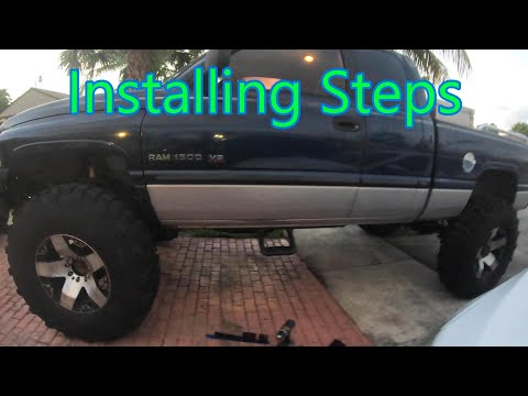 Installing Side Steps on the Budget Mud Truck (2000 Dodge Ram 1500 and bully side steps)