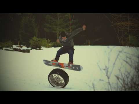 Back yard snow session