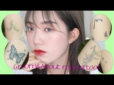 (eng) 타투이야기 하면서 같이 준비해요🦋 제 타투를 소개합니다🧚 GRWM & My tattoo story