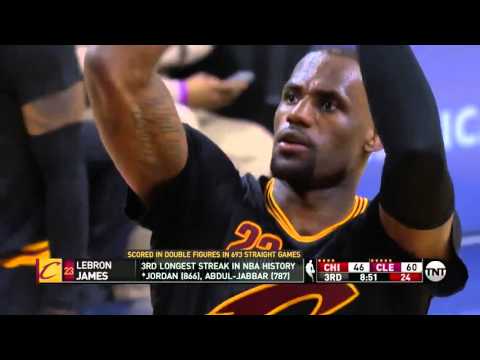 LeBron James vs Chicago Bulls 18.02.2016 (25Pts)