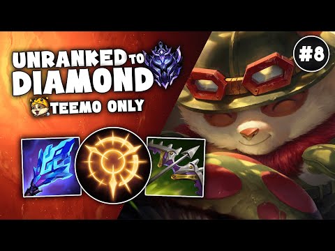 TERRIBLE SUPPORT TEEMO BUILD | Unranked to Diamond Ep.8 (Preseason 12)