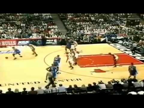 1996 Chicago Bulls VS Orlando Magic Final da conferência leste jogo1