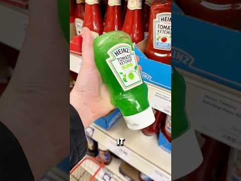 You Won’t Believe This Heinz Ketchup Color! 😱