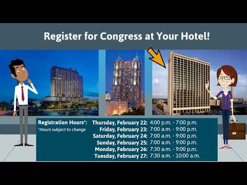 Word on Congress: Onsite Registration Information