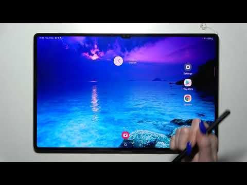 Samsung Galaxy Tab S8 Ultra - How To Add Screen Lock