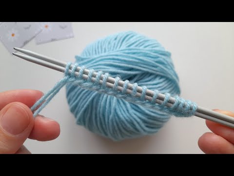 Amazing Two-Sided Lace Stitch – Only 1 Row! Prepare to Be Amazed!