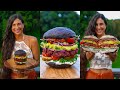Best Raw Vegan Burger Recipe! 🍔 Homemade Veggie Patties with Ketchup & Mayo 🌱 Healthy and Delicious!