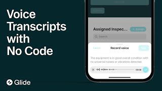 Voice Transcriptions with No Code | Quick Tutorial