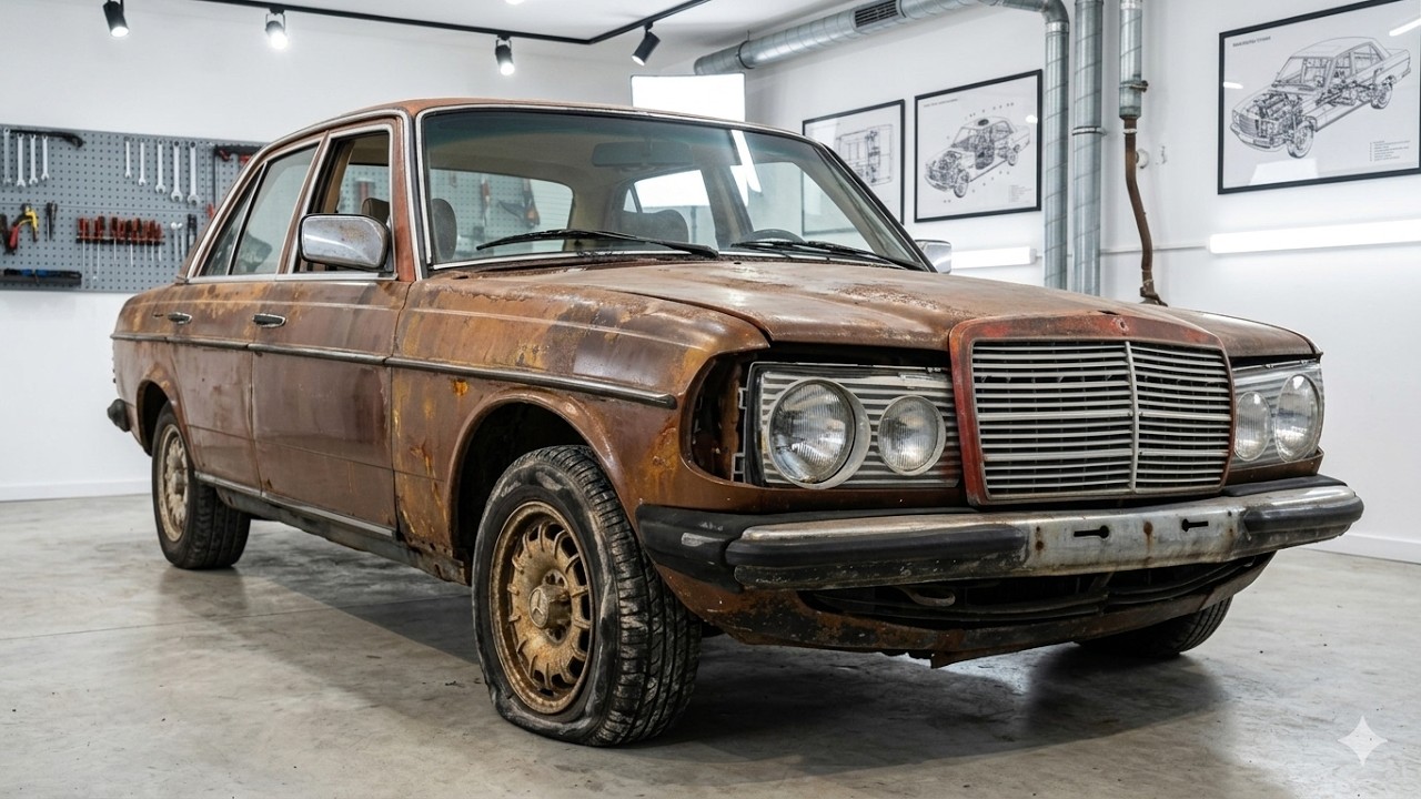Mercedes W123 2.40D (1980) Restoration