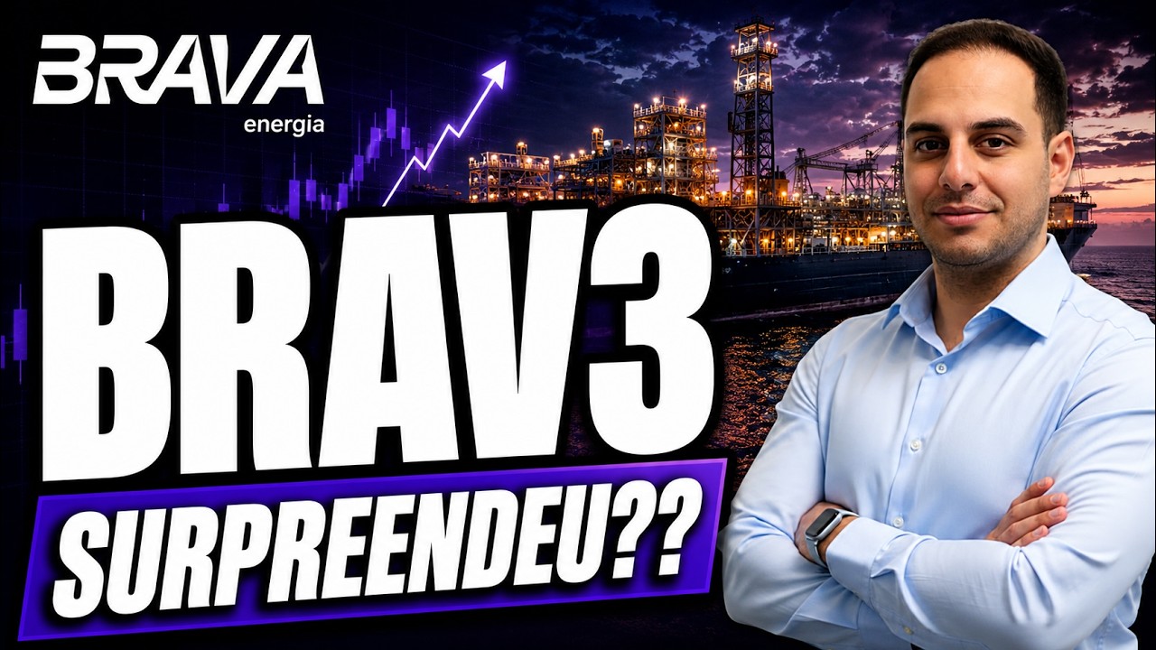 BRAV3: ECOPETROL Pegou a Melhor Fase - Resultado Forte!