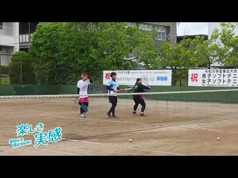 部活動紹介　女子ソフトテニス部