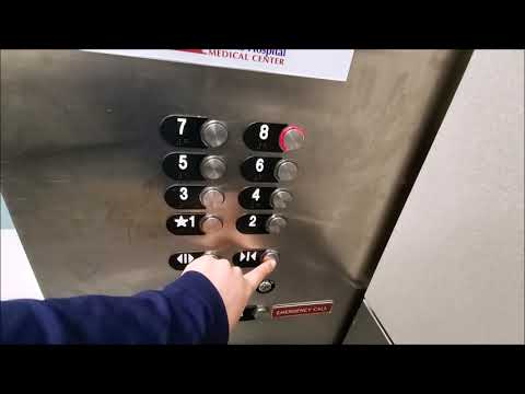 2008 Otis Series 5 Staff Only Elevators at Centennial Hills Hospital in Las Vegas, NV