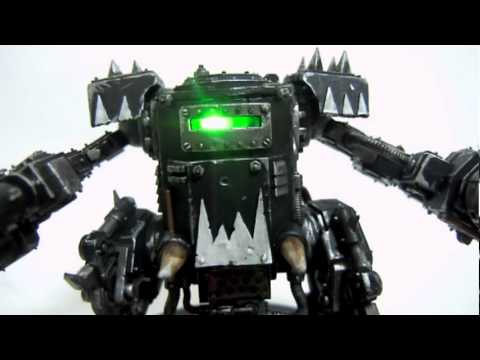 Warhammer 40K Ork Killa Kan with Blinking LED
