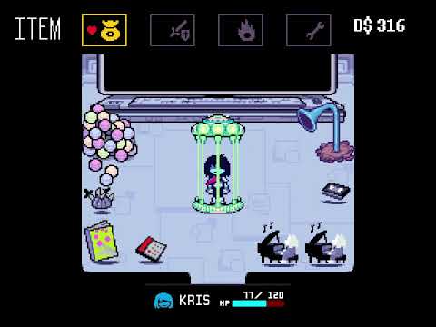 Deltarune Chapter 2 mus_smile.ogg plays when answering the phone