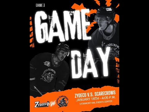 1-18-26 Topeka Scarecrows vs Baton Rouge Zydeco