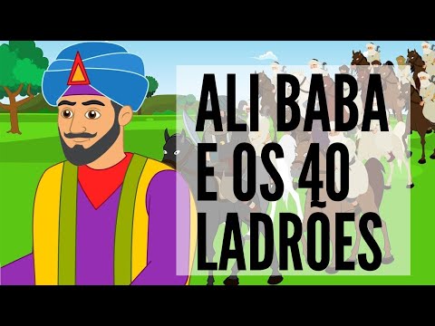 APRENDA INGLÊS COM HISTÓRIAS - ALI BABÁ E OS 40 LADRÕES