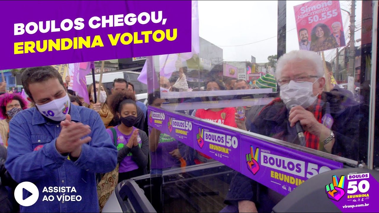 Boulos chegou, Erundina voltou!
