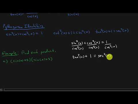 Trigonometry - Basic Identities