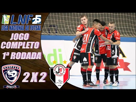 JOGO COMPLETO Cascavel 2x2 Joinville | 1ª Rodada | LNF 2020 (24/09/2020)