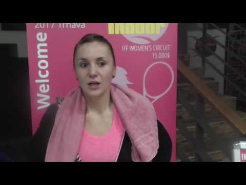 Dagmar Dudláková po výhře ve druhém kole kvalifikace Futures v Trnavě