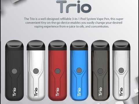 Yocan Trio Unboxing - Pod system