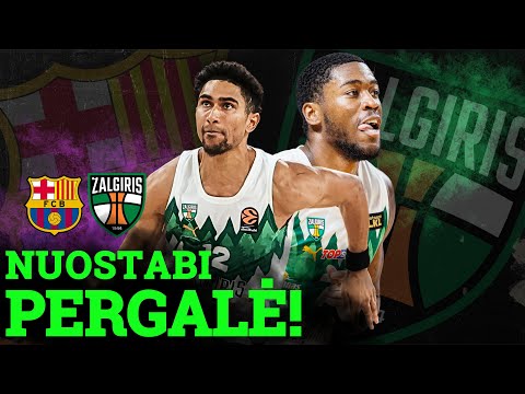 Fantastiškas „Žalgirio“ žaidimas, kova ir pergalė Barselonoje