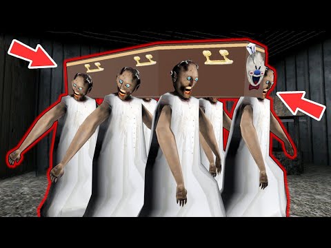 Granny vs Ice Scream, Baldi, Mr Meat, Grandpa - funny horror animation parody