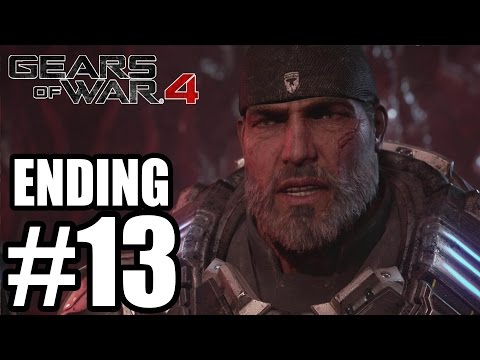 Gears of War 4 ENDING Final Boss - Gameplay Walkthrough Part 13 - Xbox One