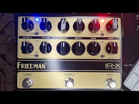 Friedman IR-X - Guitar Demo/Playthrough
