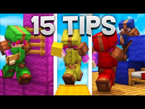15 HIGH LEVEL Tips & Tricks for Hypixel Bedwars! (2023 Guide)