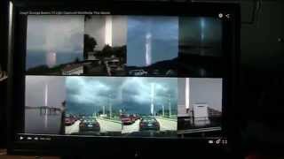 Strange Beams of Light are Sink Hole Photon Pulses it seems