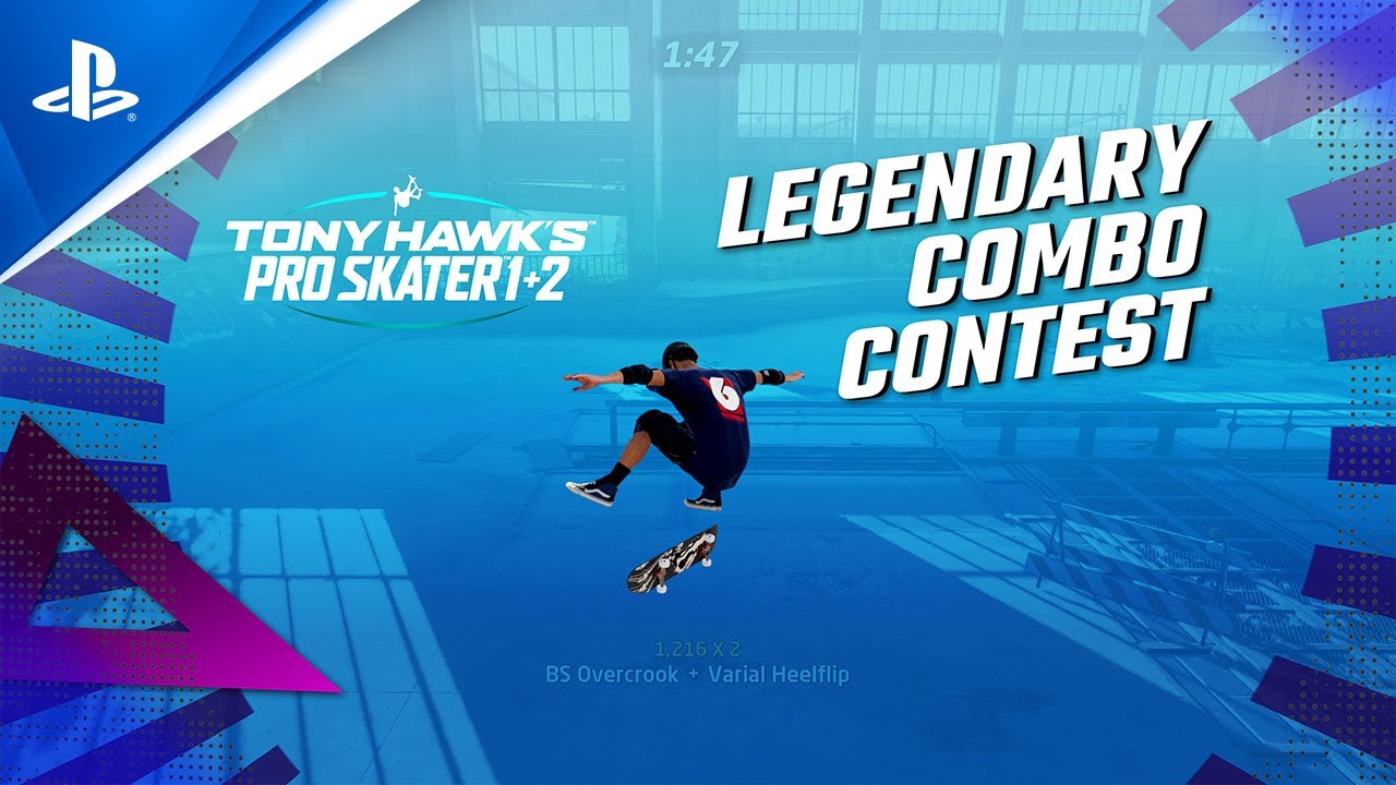 Become Legendary – Announcing the Tony Hawk’s Pro Skater 1 + 2 Legendary Combo Contest